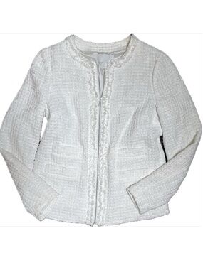 The White Company Linton White Label Tweed Blazer Jacket